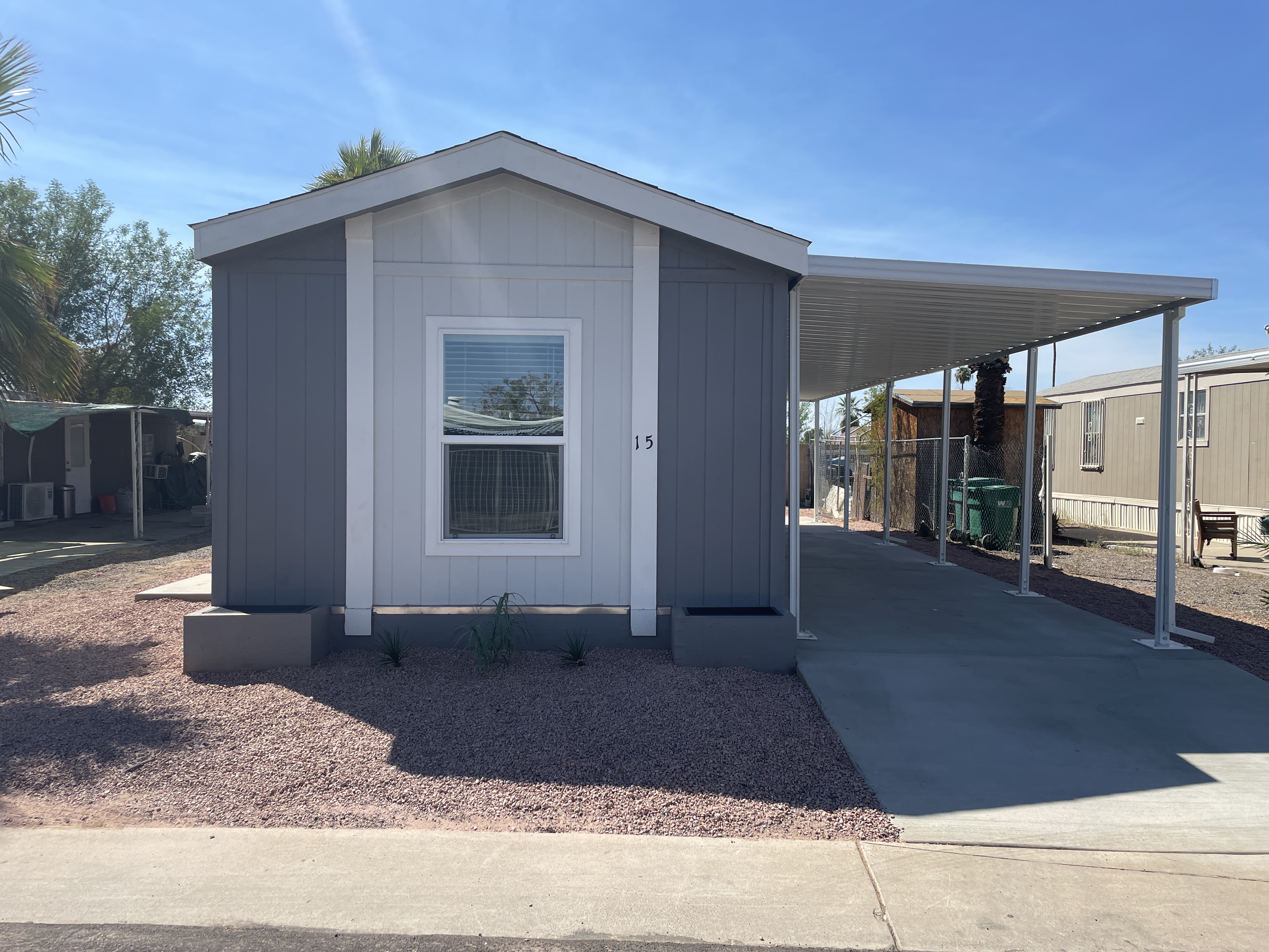 Clayton Tempo Series Home Phoenix

Phoenix manufactured home for sale

Owner financing mobile homes Phoenix

Affordable manufactured homes Arizona

1001 N 43rd Ave Phoenix home

Mobile home with split floorplan

Brand new mobile homes Phoenix AZ

Clayton Homes Phoenix

Central Phoenix housing

Family-friendly manufactured home